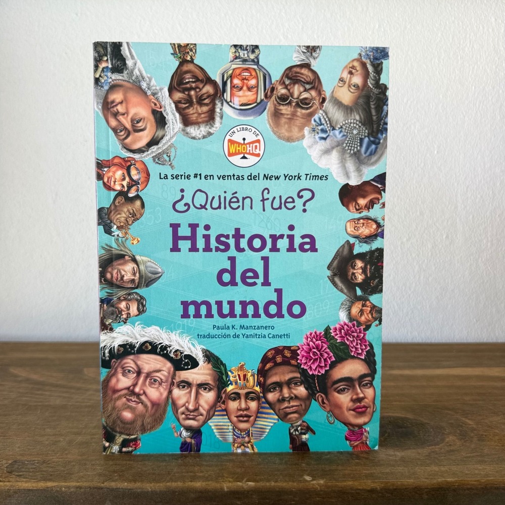 Quien fue Historia del mundo Spanish Edition Who HQ History Book Paperback